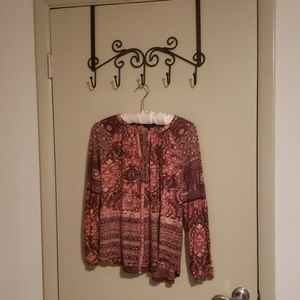 Lucky Brand Soft and Flowy Long Sleeve Shirt
